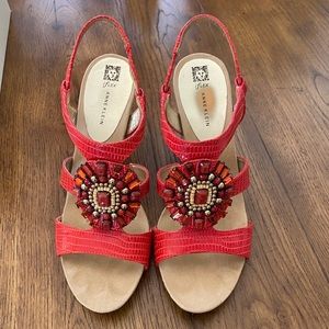 Anne Klein Flex Wedge Sandals size 8.5